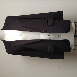 Designer Berenice Black Blazer Size 34